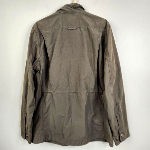 Eddie Bauer Mens Full Zip Mock Neck Multipocket Utility Field Jacket Large - Picture 7 of 11